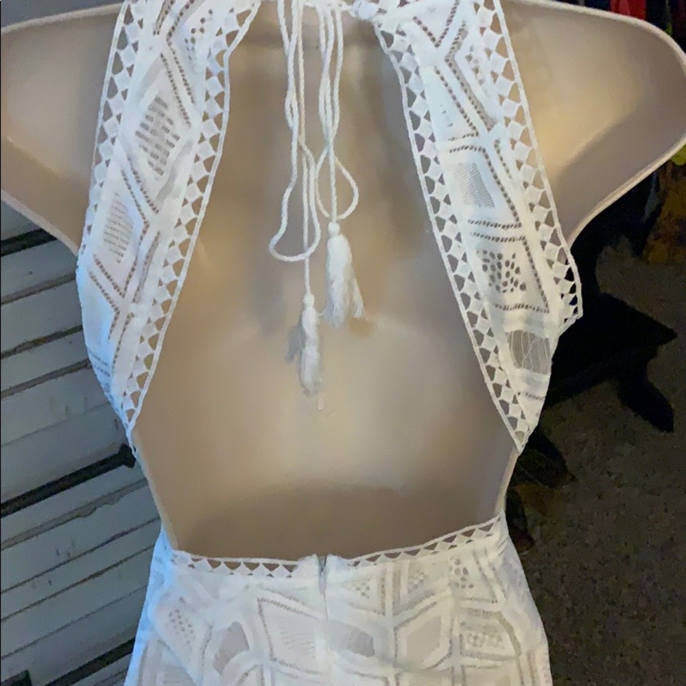 Beautiful& Sexy ❤️ NEW White Beach Dress S